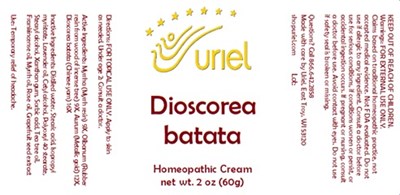 Dioscorea Batata (Dioscorea Batata Cream)